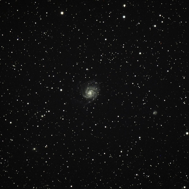 Pinwheel Galaxy imaged from dark skies in Oregon