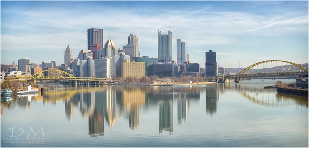Pittsburgh Pa is also a smaller city 