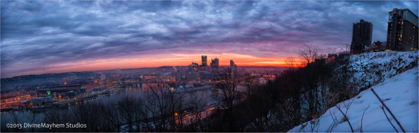 Pittsburgh Sunrise From Mt Washington 