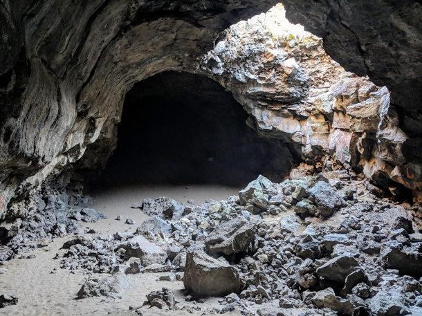 Plutos Cave on the outskirts of Mt Shasta CA 