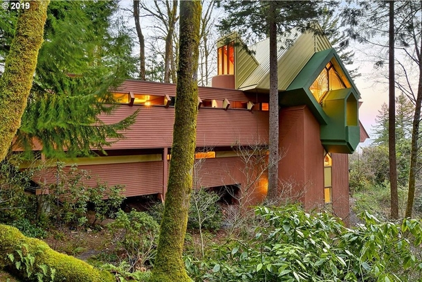 Portland home by organic architect Robert Harvey Oshatz 