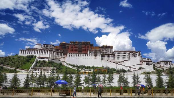 Potala Palace Lhasa Tibet x 