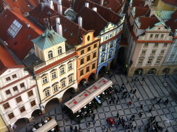 Prague from the Astronomical Clocktower 
