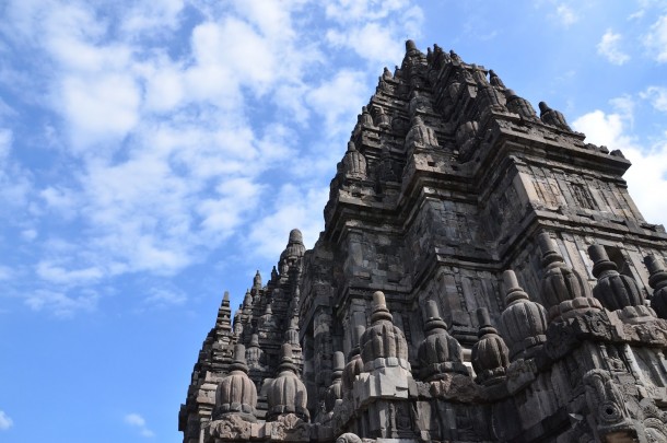 Prambanan Hindu temple in Central Java Indonesia 