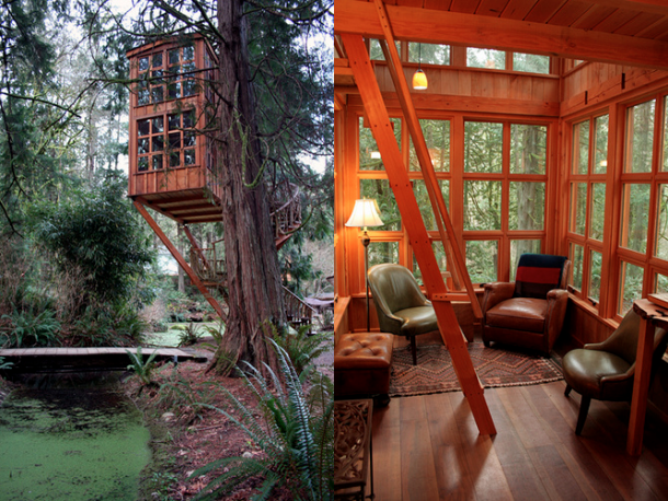Quiet TreeHouse by Pete Nelson 