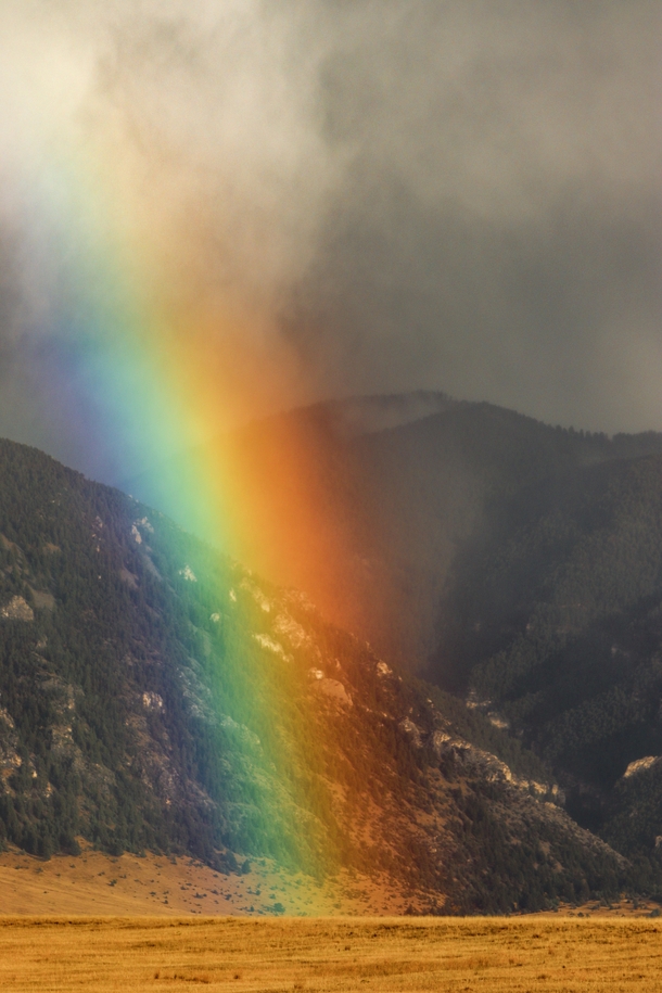 Rainbow somewhere in Montana 