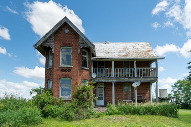 Random Abandoned House Southern Ontario Canada