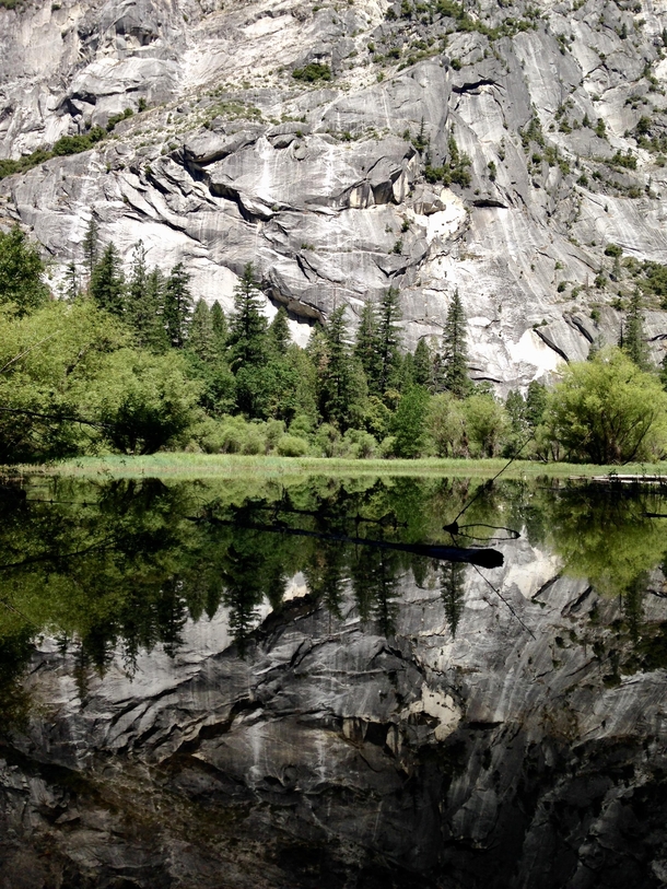Reflection in Yosemite National Park 