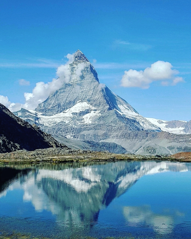 Reflections in the Alps The Matterhorn 