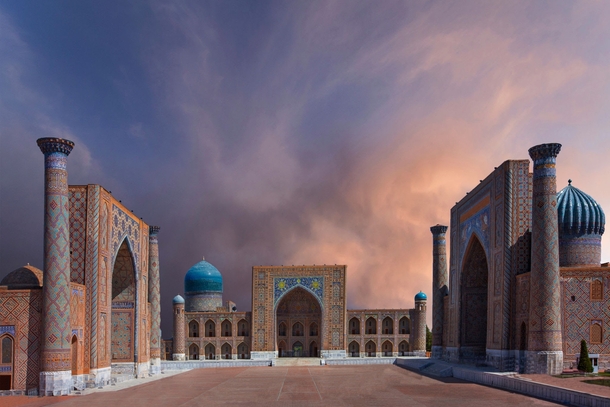 Registan Square Samarkand Uzbekistan 