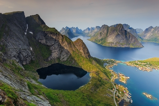 Reinebringen Lofoten Norway  by Sven Broeckx