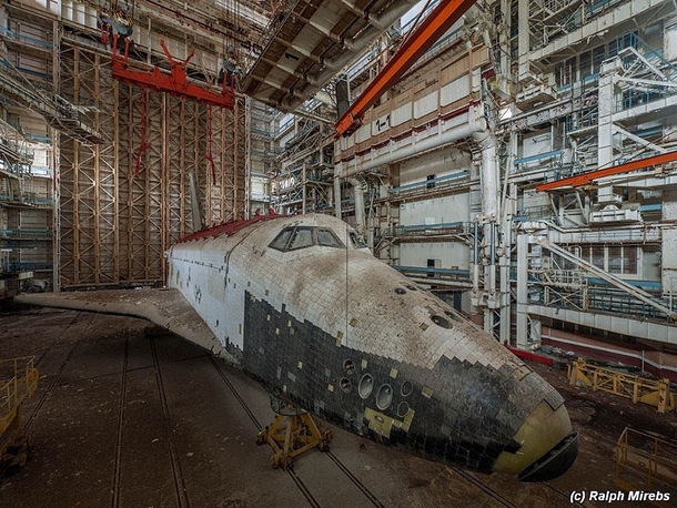 Remains Of The Soviet Space Shuttle Program desert of Kazakhstan  by Ralph Mirebs Story and more pics in comments