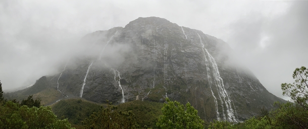 Reminds me of the Close Encounters mountain but in New Zealand Fiordland National Park 