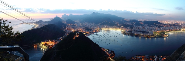 Rio de Janeiro at dusk  by Pablo Moltedo