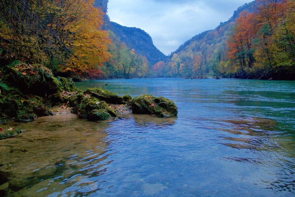 River Una near Bihac Bosnia and Herzegovina 