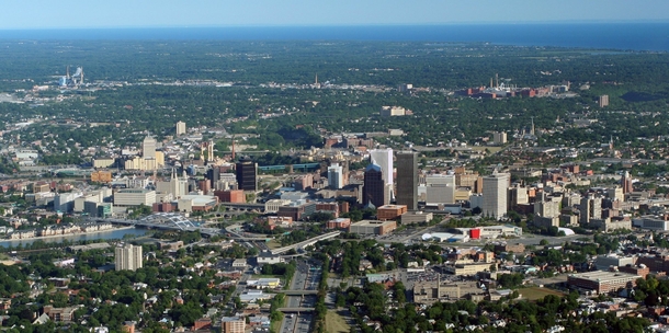 Rochester NY Aerial View