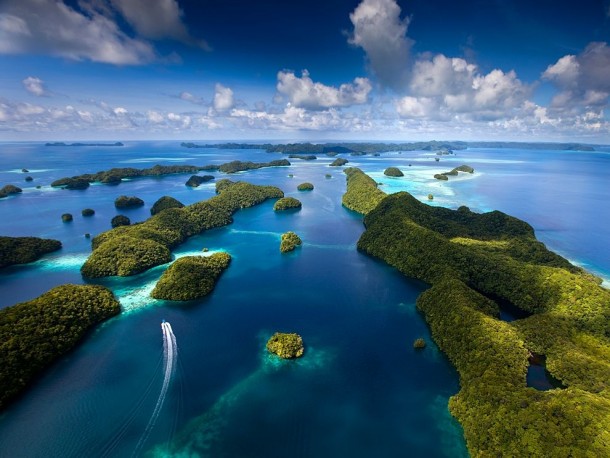 Rock Islands of Palau by Ian Shive