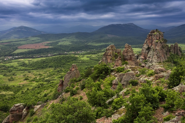 Rocks near Belogradcnik Bulgaria 