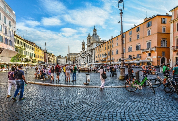 Rome Piazza Navona In ancient Rome this was the Domitian stadium