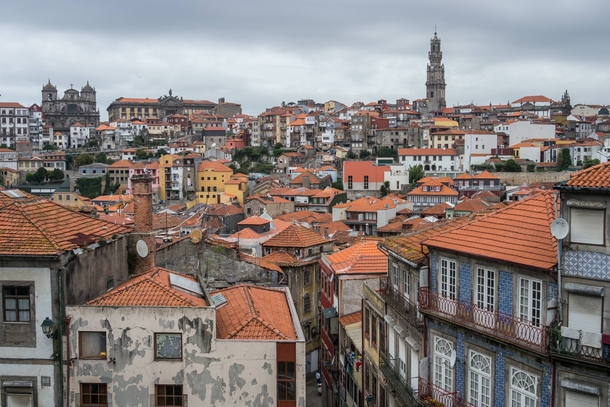 Rooftops of Porto Portugal 