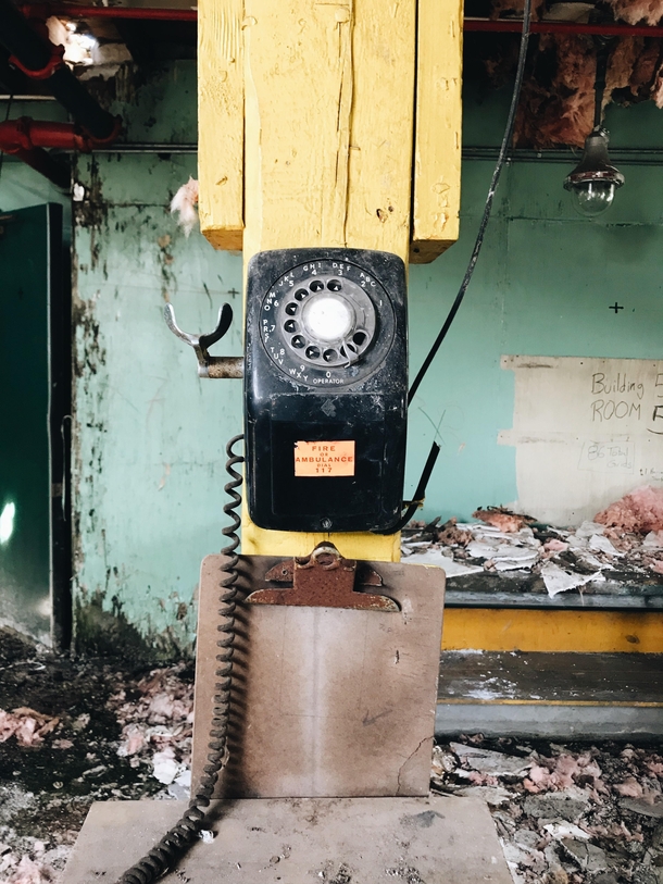 Rotary dial phone Abandoned army depot pt 