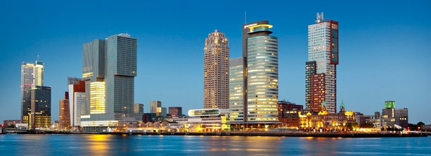 Rotterdam skyline The Netherlands 
