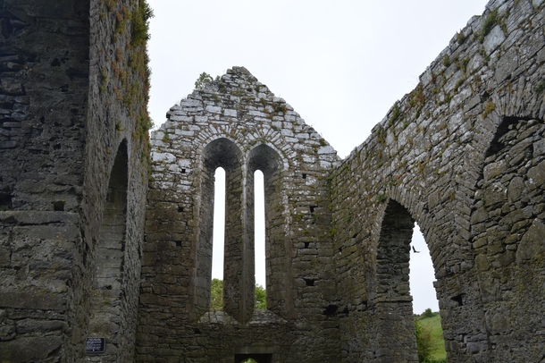 Ruins of Corcomroe Abbey Ireland 