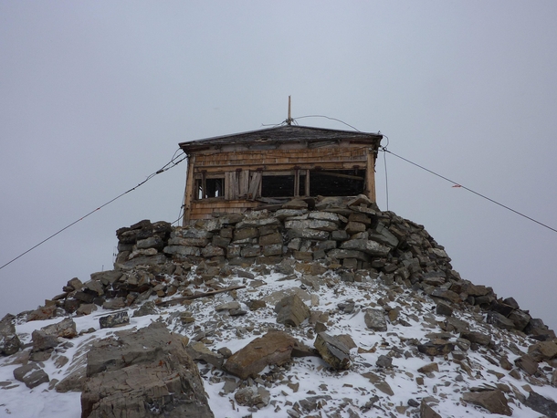 s Forest Fire Lookout on  ASL mountain top It was accessed and serviced by horse and pack mule OC