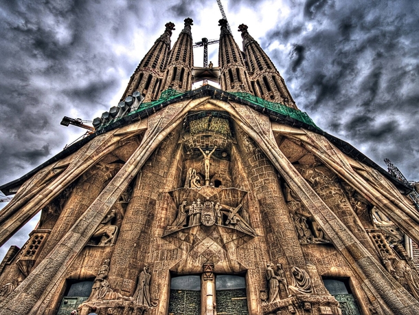 Sagrada Familia in Barcelona Designed by Antoni Gaudi construction began in It isnt scheduled to be completed until   years after Gaudi died 