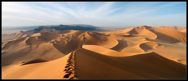 Sand dunes Algeria 