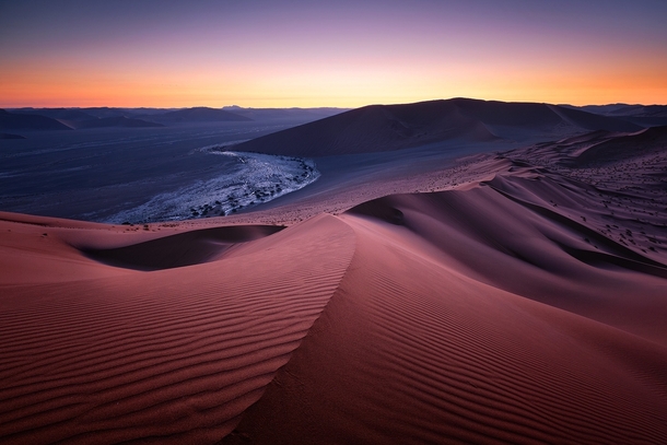 Sand Dunes in South Africa  by Hougaard Malan