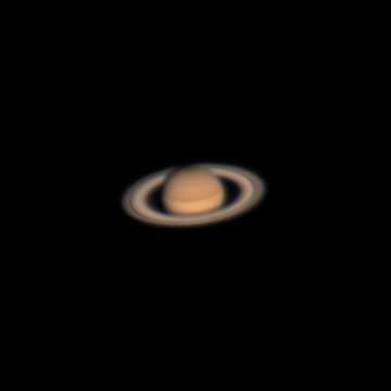 Saturn photographed from my backyard New Zealand