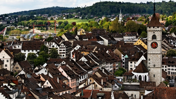 Schaffhausen City Switzerland 