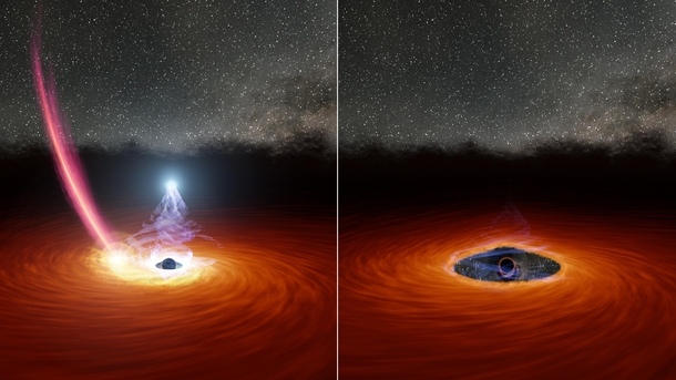 Scientists see black holes corona disappear then reappear for the first time Credits NASAJPL Caltech