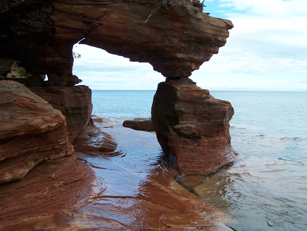 Sea Arch on Sand Island Apostle Islands National Lakeshore Wisconsin 