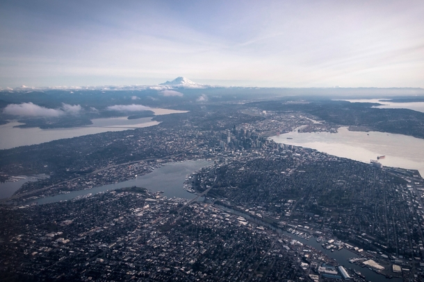Seattle from above 