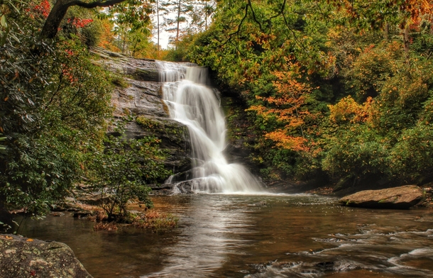 Secret Falls North Carolina 