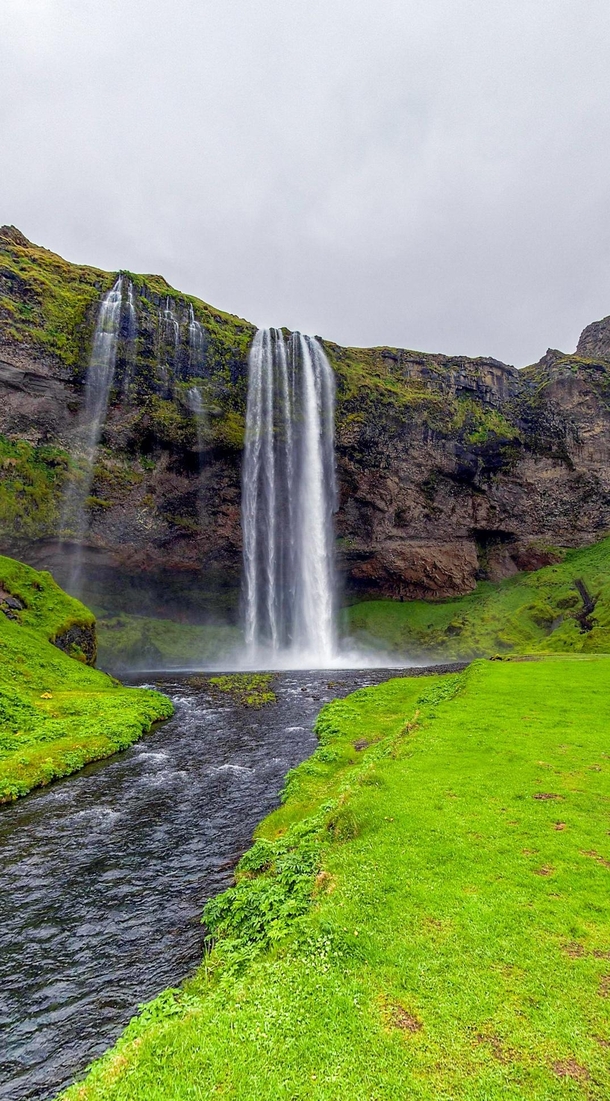 Seljalandsfoss Waterfall Iceland 