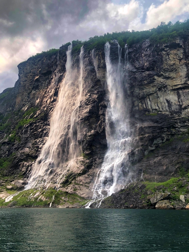 Seven Sisters Waterfall GeraingerFjord Norway 