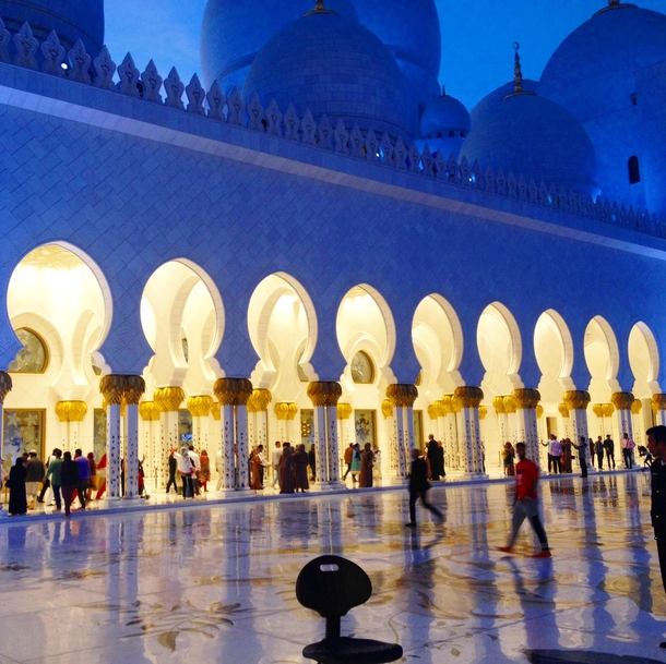 Shiekh Zayed Grand Mosque Abu Dhabi UAE OC