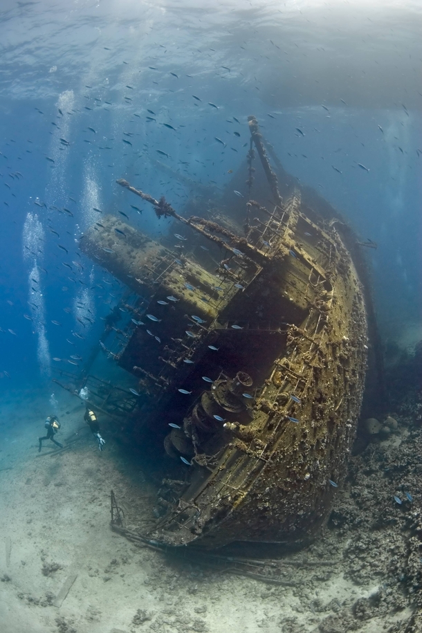 Shipwreck in the Red Sea  x-post from rTravel_HD