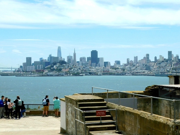 Since we seem to be in a mood for The City San Francisco in its entirety taken from Alcatraz Island 