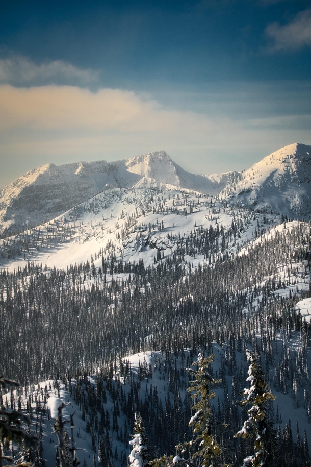 Skiers paradise - Kootenays British Columbia OC 