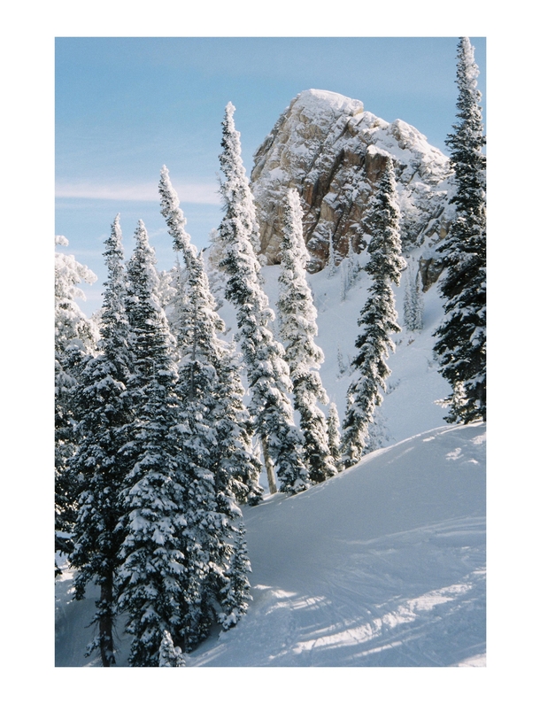 Snowbasin Utah Canon Sure Shot  Portra 