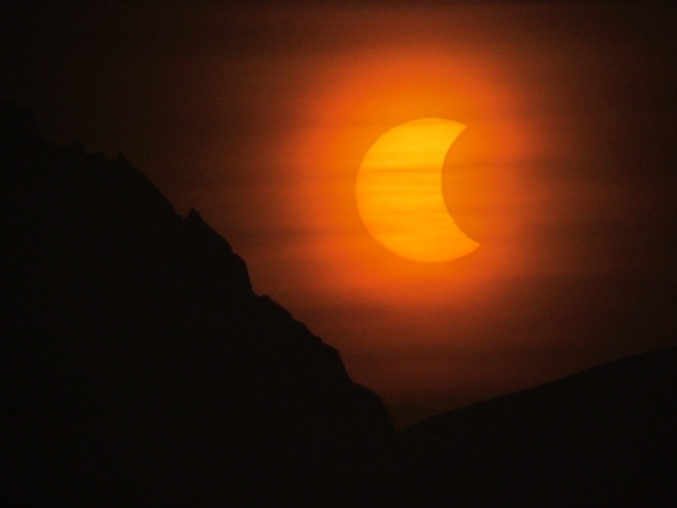 Solar Eclipse over Antarctica Credit Carlos Zelayeta San Martn Station Antarctica