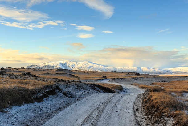 Someplace near Landmannalaugar in early November Iceland 