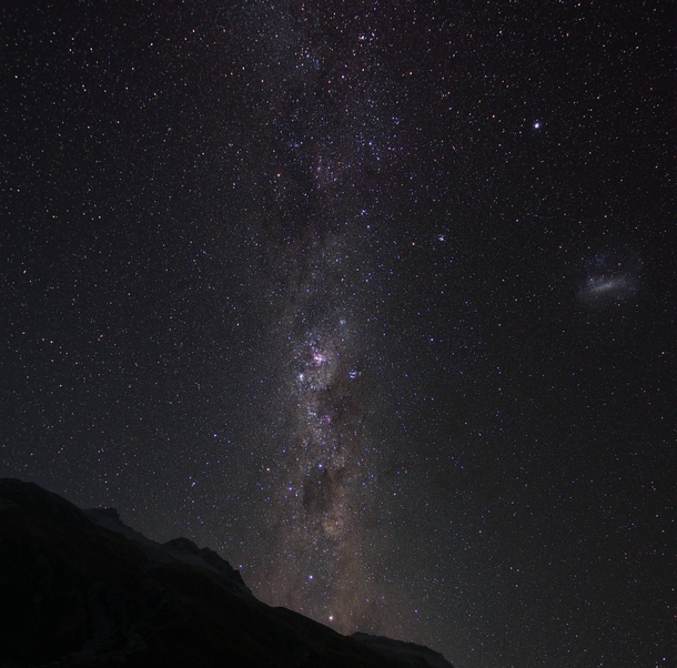 Southern Milkyway from a very remote valley in New Zealand