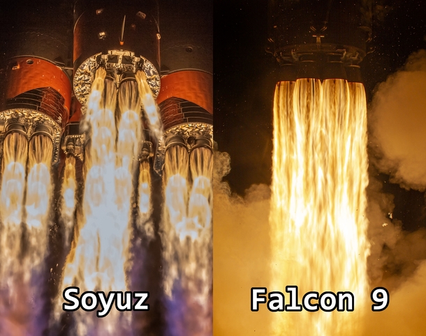 Soyuz MS- vs SpaceX Crew-