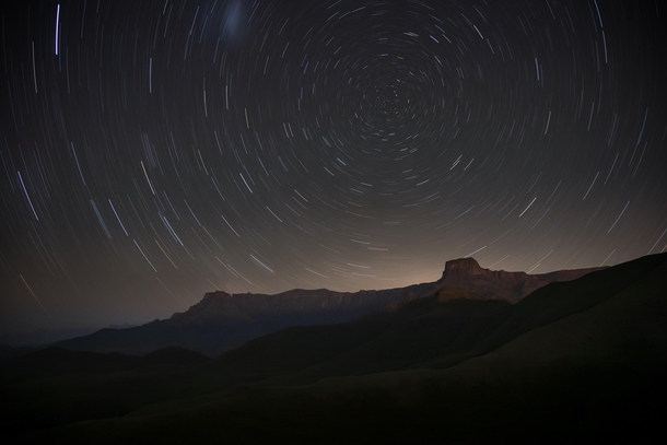 Spinning stars - Amphitheater South Africa 