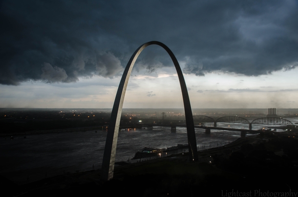 St Louis right before an intense storm x 